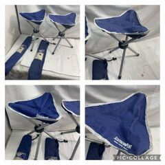 SOUTHERNPORT　イージーフォールドチェア　2個セット　高さ38.5㎝　奥行・幅30㎝　＃25775の画像