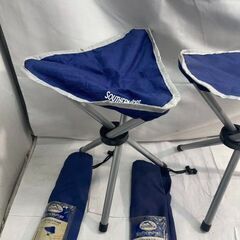 SOUTHERNPORT　イージーフォールドチェア　2個セット　高さ38.5㎝　奥行・幅30㎝　＃25775の画像