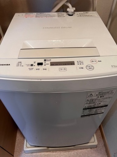 洗濯機　東芝　洗濯機　AW-45M5  4.5k