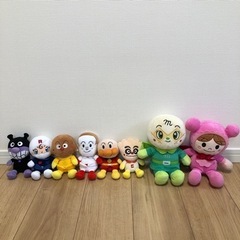 アンパンマン　ぬいぐるみセット　8体