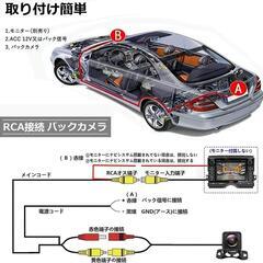 決まりました。【ほぼ新品】YuraYura バックカメラ リアカメラ 100万画素 防水IP68 防塵 12V 720p 超広角170° 超小型 最新超暗視機能リアカメラ 夜でも見える 車汎用 CCDセンサー採用 魚眼レンズ RCA接続 ダイナミック軌道移動ガイド 耐ショック性 超小型ハイビジョン 角度調整可能 取付簡単

の画像