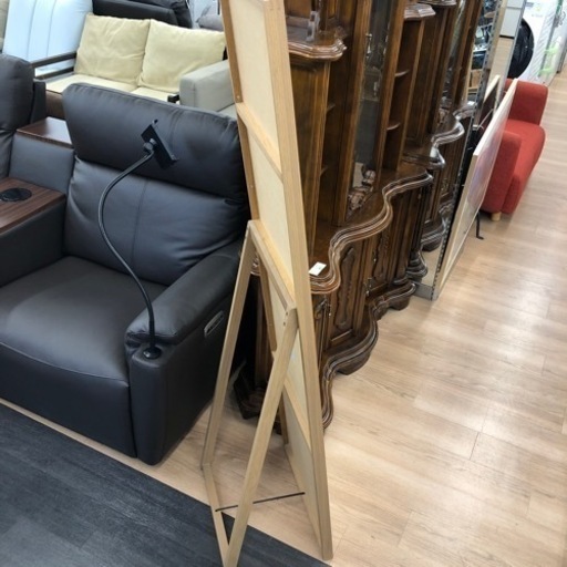 無印良品 オーク材スタンドミラー【トレファク上福岡】