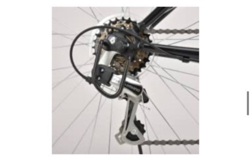 ALTAGE クロスバイク 自転車　スマホホルダー、ライト、鍵付き