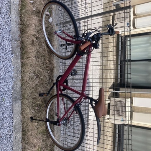 ALTAGE クロスバイク 自転車 スマホホルダー、ライト、鍵付き