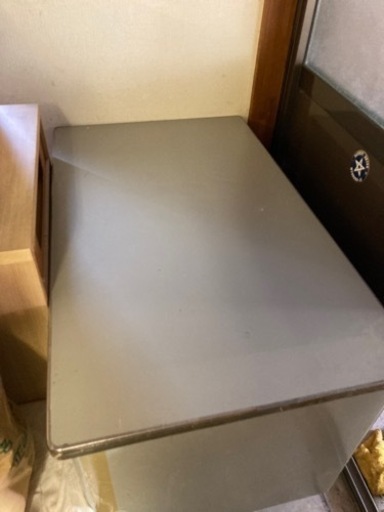 中古　スチール机　事務机　2つ