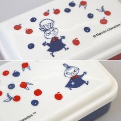 新品 未使用 ムーミン お弁当箱 ドーム型シール容器3個セット(入れ子式) ミイ トリコロール 入園 入学 おしゃれ かわいい お弁当箱 日本製 ギフトプレゼントの画像