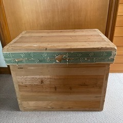 年代物の茶箱