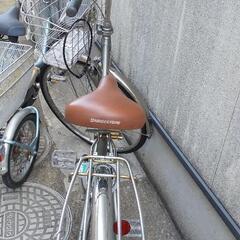 高校の通学用の自転車です。の画像
