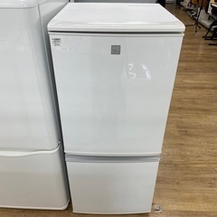 SHARPの2ドア冷蔵庫 2016年製 SJ-14E3-KW 【トレファク東大阪店】