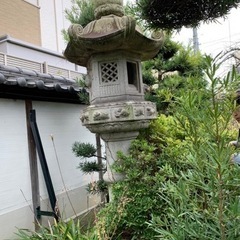 大阪府の石灯籠の中古が安い！激安で譲ります・無料であげます