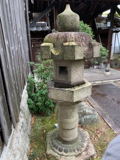 灯籠　石灯籠　石　苔　引取り限定　④