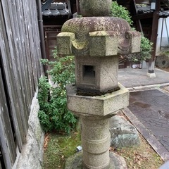 大阪府の石灯籠の中古が安い！激安で譲ります・無料であげます