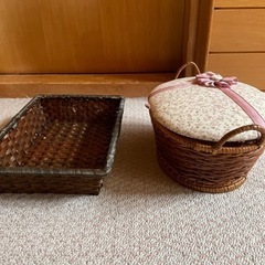 明日朝まで掲載　カゴ類の画像