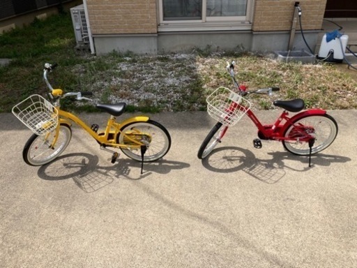 キッズ自転車2台