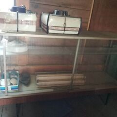 ガラスケース　昭和レトロ　ショーケース