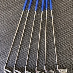 コブラ　ワンレングスアイアンセット　キングF7 US純正シャフトS 5番〜Pまでゴルフクラブの画像