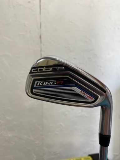 コブラ　ワンレングスアイアンセット　キングF7 US純正シャフトS 5番〜Pまでゴルフクラブ