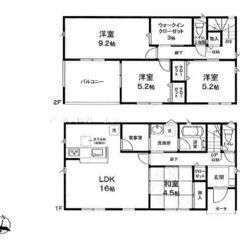 栗原市築館宮野中央第2　新築住宅　④号棟