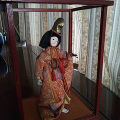 人形のみ3点セット　侍・サムライ、男の子女の子、鼓をさげた童の画像