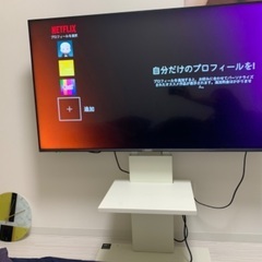 ハイセンス50インチTV＋壁掛け風TVボード