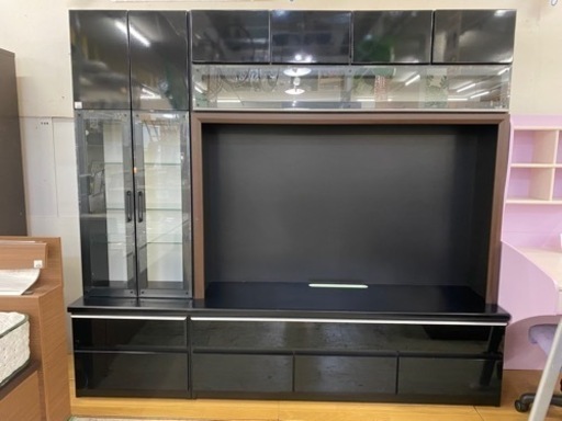 【愛品館 江戸川店 TVボード】 MATSUDA（松田家具）壁面収納TVボード ID:157-008581-007