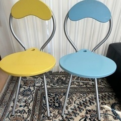 折りたたみチェア　2脚セット