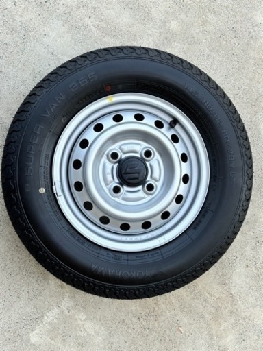 SUZUKIスーパーキャリー純正シルバースチールYOKOHAMA