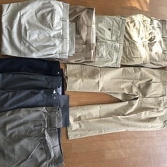 チノパンツ6本・パンツ4本