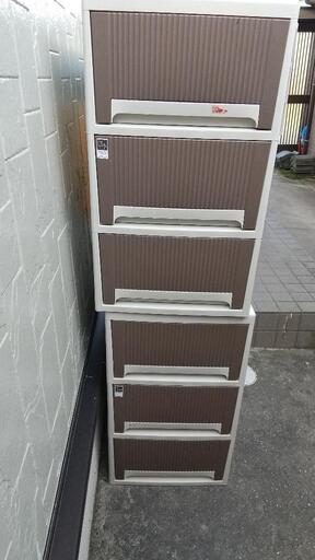 押入れ収納 引き出し 2台