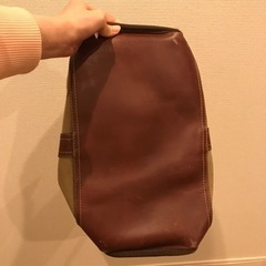 大容量キャンバス制(帆布)トッドバッグの画像