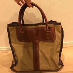 大容量キャンバス制(帆布)トッドバッグ