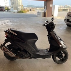 4/18明日まで限定　v125sブラウンカラー距離22000程の画像