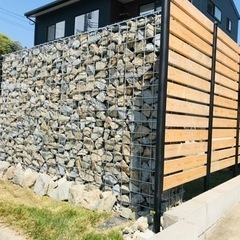ガビオン　蛇籠　エクステリア　外構 - リフォーム