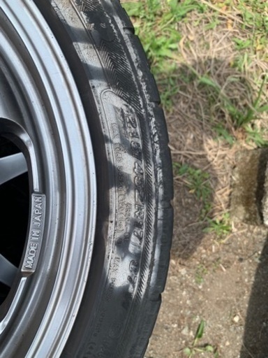 5zigen pro racer GN+  4本　17インチ　7.5j +48  114.3 5h