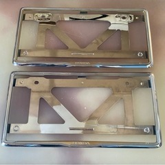 ホンダ　ナンバープレートカバー2枚