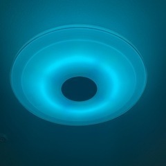 【値下げ 手渡し】東芝 7色カラーLEDシーリングライト TOSHIBA ②の画像