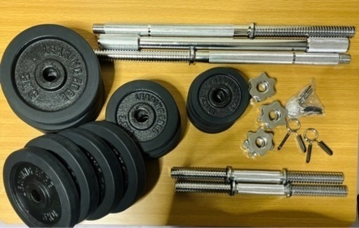 LEADING EDGE   ダンベル（30kg×2）・バーベルシャフト・カラー