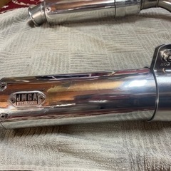 【武川】左右2本出しマフラー（適合: モンキー、ゴリラ、カブなど ）の画像