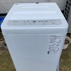 ☆洗濯機 パナソニック 2021年製 5.0kgの画像