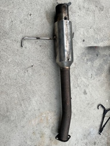S14 シルビア　エンドパイプ　マフラー　実動外し