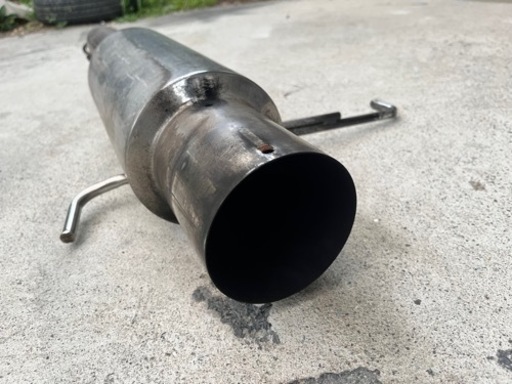 S14 シルビア　エンドパイプ　マフラー　実動外し
