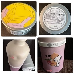 LAVAエッセンシャルバーム 65g　SUKALA水素水ボトルSIGG　1L×２の画像