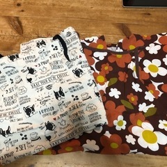 KIDS エプロン中古品 2枚セット