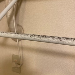 室内物干しハンガー 幅cm ホワイト エアコンハンガー 折りたたみ 洗濯用品 ランドリー用品の画像