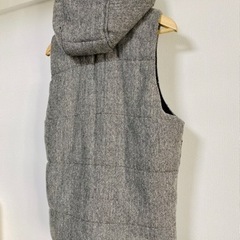 ダウンベスト フード脱着／RAGEBLUEの画像