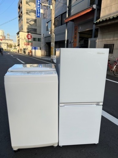 ?新生活家電製品㊗️2点セット冷蔵庫洗濯機?大阪市内配送設置無料