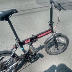 ハマー18インチ6速おりたたみ自転車