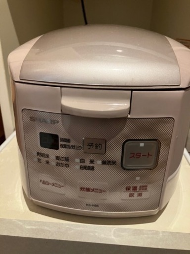 炊飯器　3号炊き　シャープ　KSーHB5