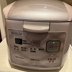 炊飯器　3号炊き　シャープ　KSーHB5