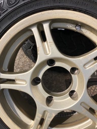 ジムニーsj30 ja11 jb23用アルミホイール4本